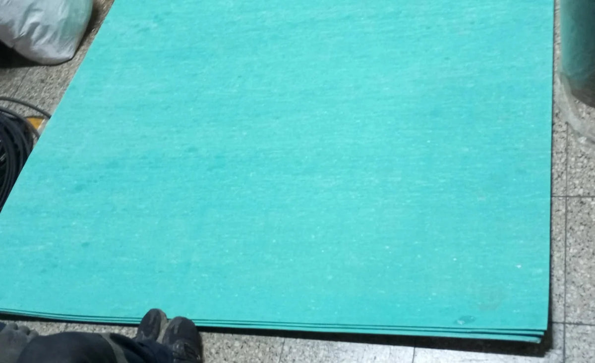 EMPAQUETADURA LIBRE ASBESTO 6MM PLANCHA 1.5 X 1.5MT COLOR VERDE
