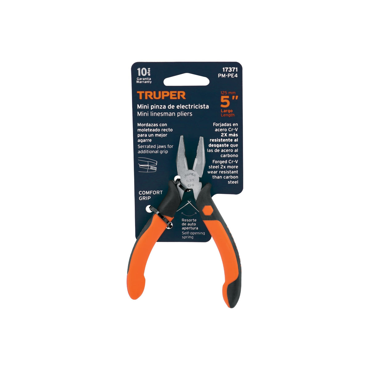MINI ALICATE UNIVERSAL 5"(13CM) "TRUPER"
