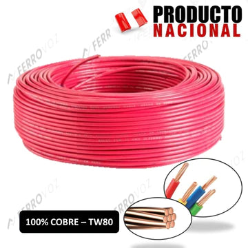 CABLE ELECTRICO #14 x 7 hilos /THW90 COBRE NACIONAL ( x mt )