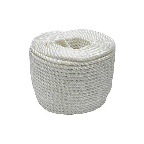 DRIZA BLANCA 1/2" CABO TORCIDO - 10 KG