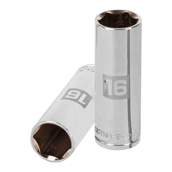 DADO TUBULAR HEXAGONAL 3/8"x 16MM "TRUPER"