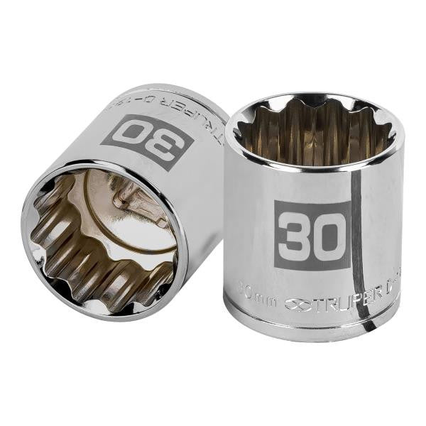 DADO HEXAGONAL ENCASTRE 1/2 x 30MM 12pt "TRUPER"
