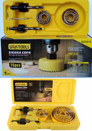 SIERRA COPA MADERA SET ( x 15 pcs ) "UYUSTOOLS"