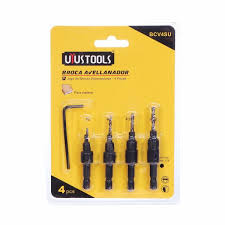 JUEGO BROCA AVELLANADOR ( 4PCS ) " UYUSTOOLS"