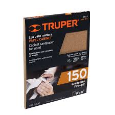 LIJA MADERA # 150 ( x UND ) "TRUPER"