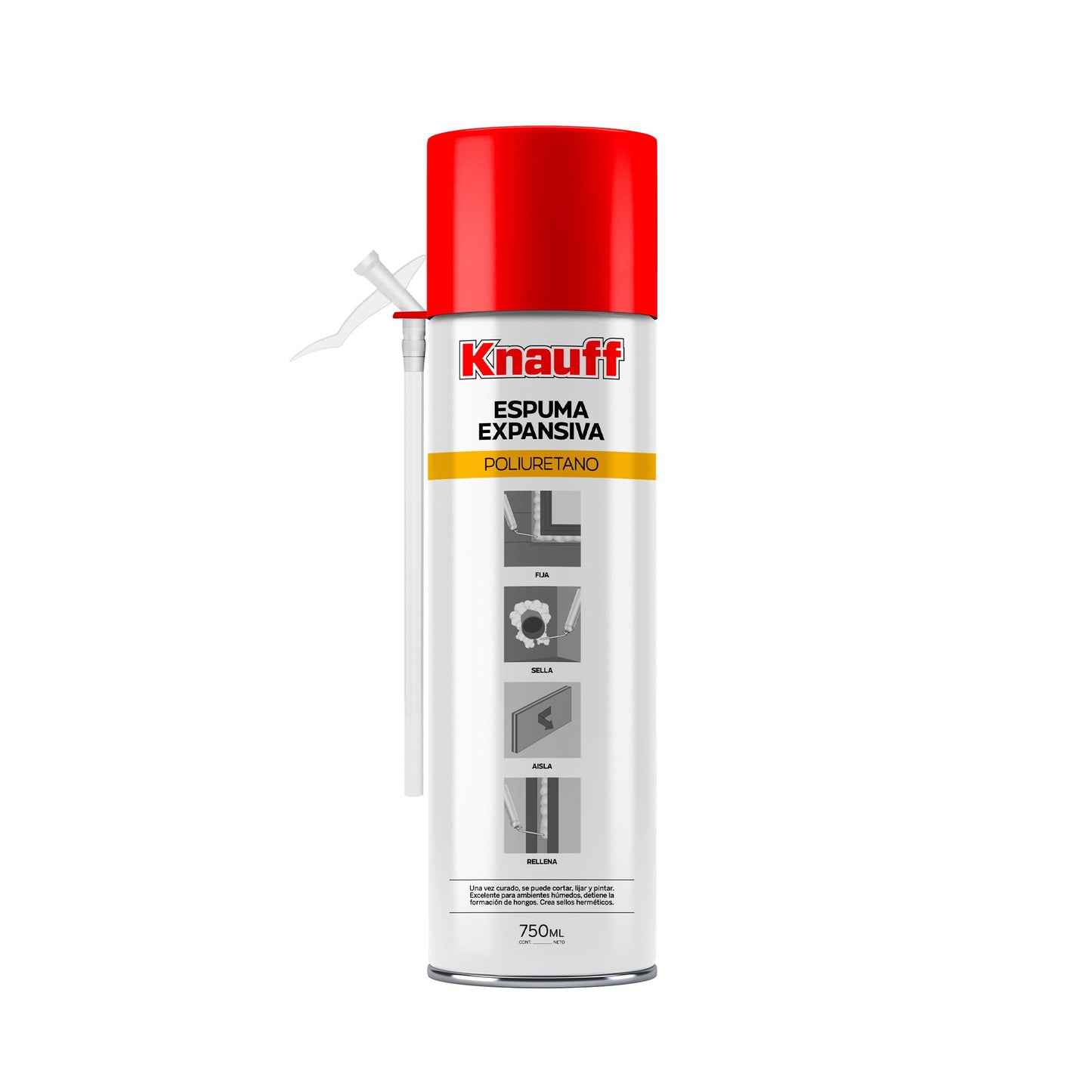 ESPUMA POLIURETANO 750ML "KNAUF"