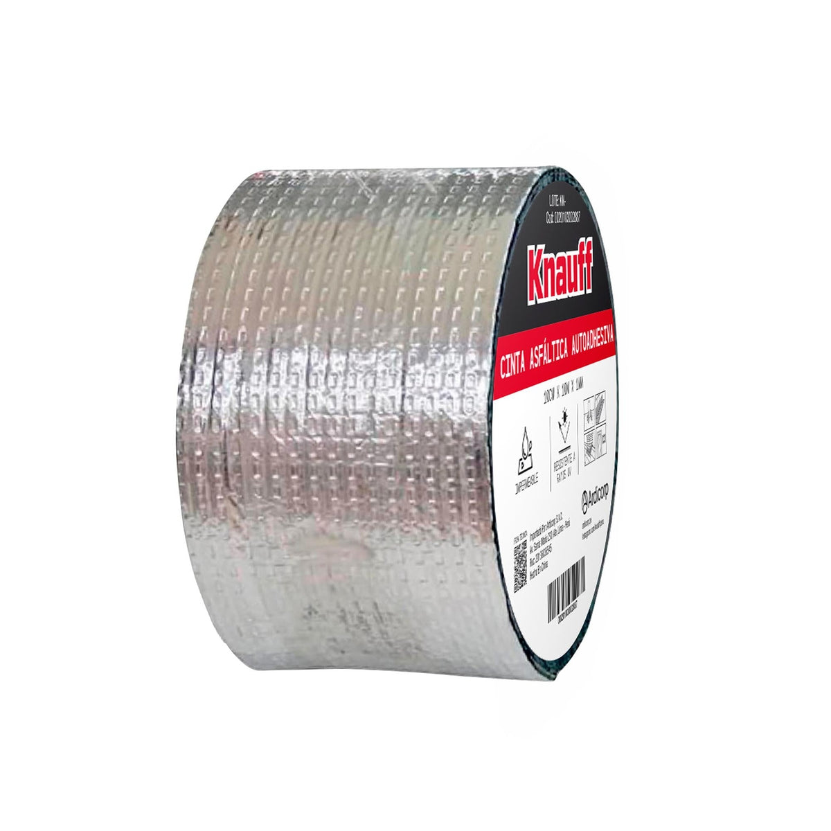 CINTA TAPAGOTERO 4" X 1MT "KNAUFF"