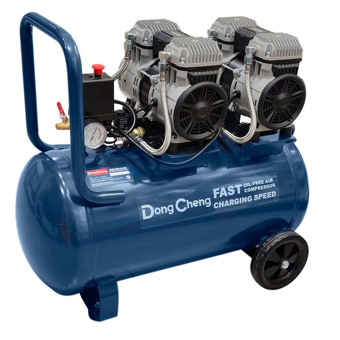 COMPRESOR AIRE SILENCIOSA SIN ACEITE 50L 2400 W 150 lt/min DONGCHENG