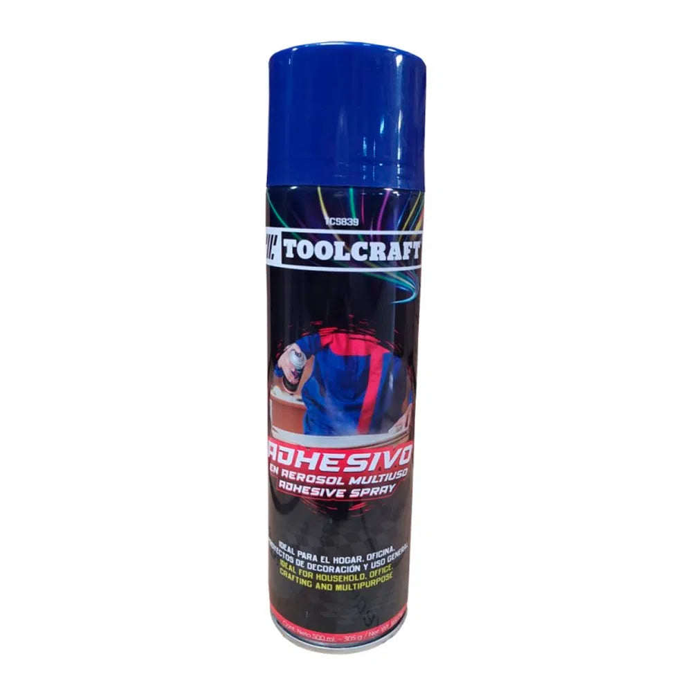 ADHESIVO EN AEROSOL MULTIUSO 500ML "TOOLCRAFT"