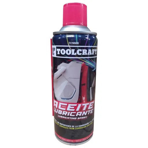 ACEITE LUBRICANTE SPRAY 400 ML. "TOOLCRAFT"