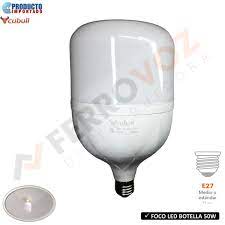 FOCO LED BOTELLA BLANCA 48W COMERCIAL