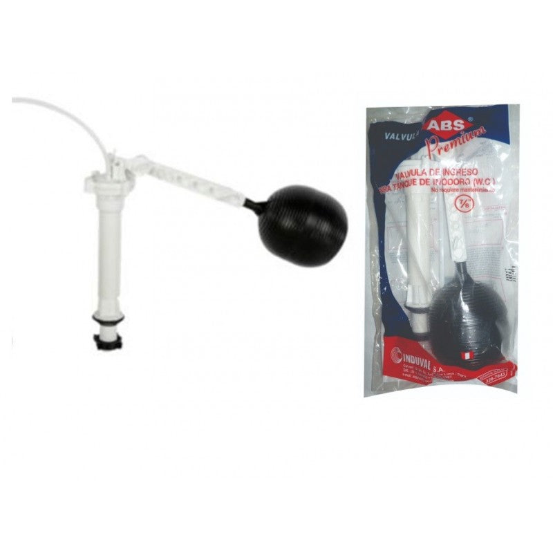 VALVULA INGRESO INODORO 5/8" "ABS PLUS"