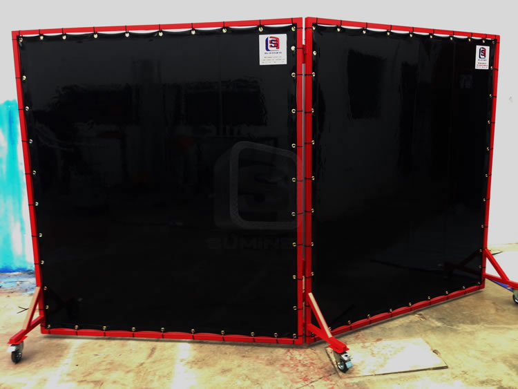 BIOMBO PVC MODULAR 02 CUERPOS MEDIDA INDIVIDUAL 2 x 1.31 METROS ANCHO