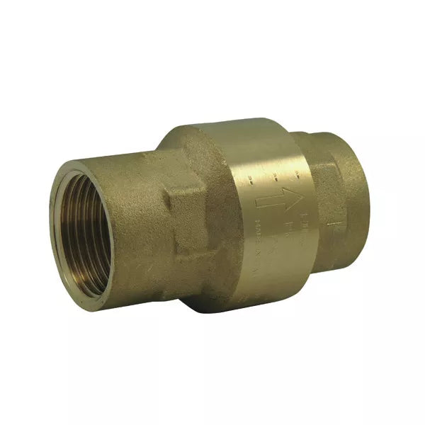 VALVULA CHECK VERTICAL PESADA 1/2" "EUROBLOCK"