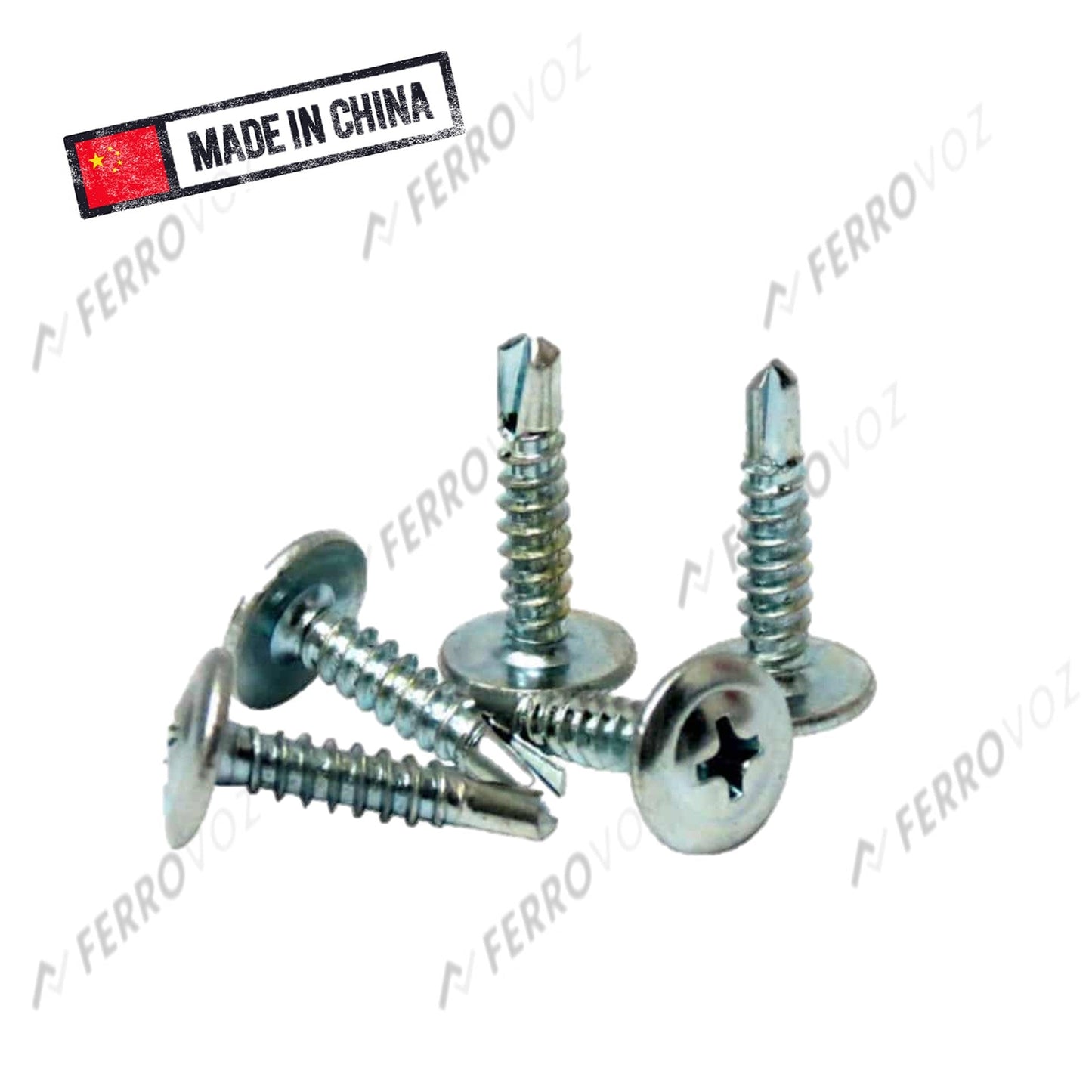 TORNILLO WAFER 8 X 2" ( x 10 und )