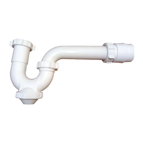 TRAMPA DESAGUE TIPO P 1 1/2" - 1 1/4" "ABS"