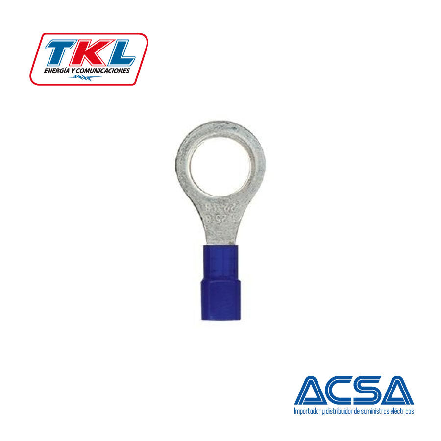 TERMINAL OJAL 5/32" RVL2-4 "TKL AZUL"