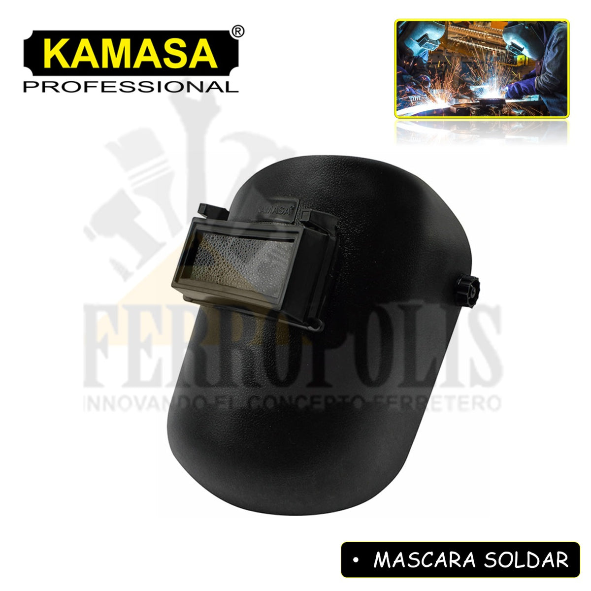 MASCARA SOLDAR CLASICA KAMASA – Ferropolis