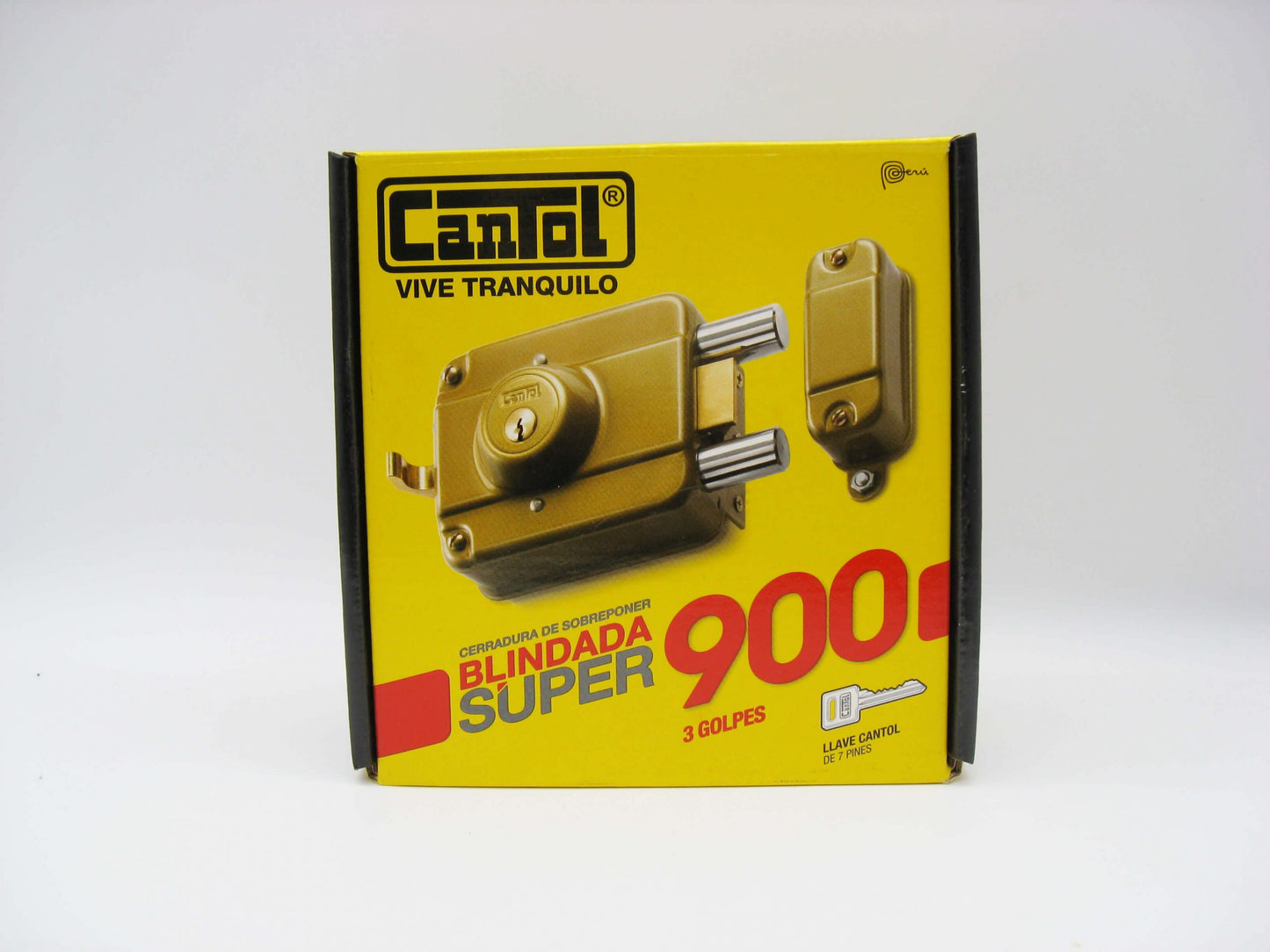 CHAPA EXTERIOR 3 GOLPES PINES #900 CANTOL sin costura