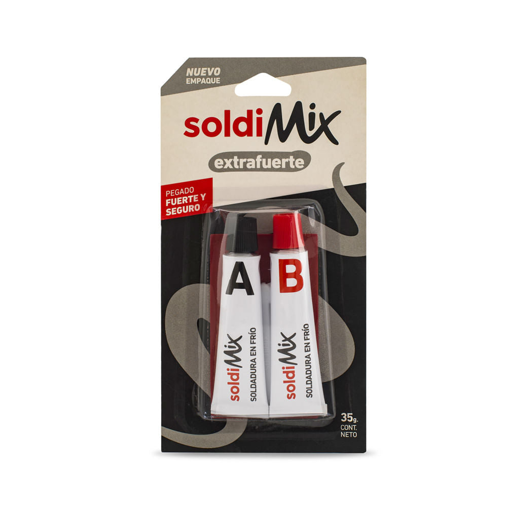 PEGAMENTO EPOXICO EXTRAFUERTE 30GR "SOLDIMIX"