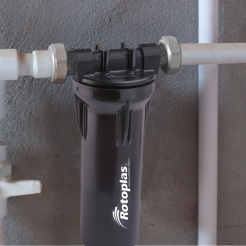 FILTRO TANQUE ALTO NEGRO STANDAR "ROTOPLAST"