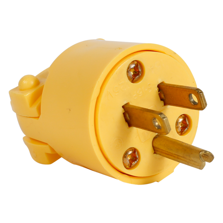 ENCHUFE TIERRA INDUSTRIAL TIPO LEVITON "OPALUX"