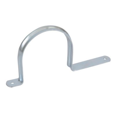 ABRAZADERA CANALETA 4" INC. TORNILLOS ( UND )