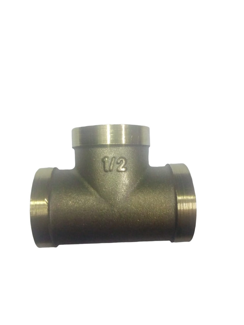 TEE BRONCE PESADO 1/2"