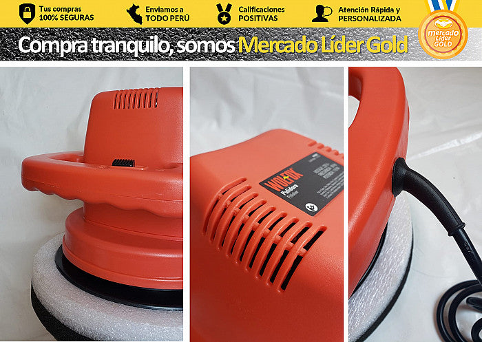 PULIDORA 10" 110W / 22"WOLFOX"