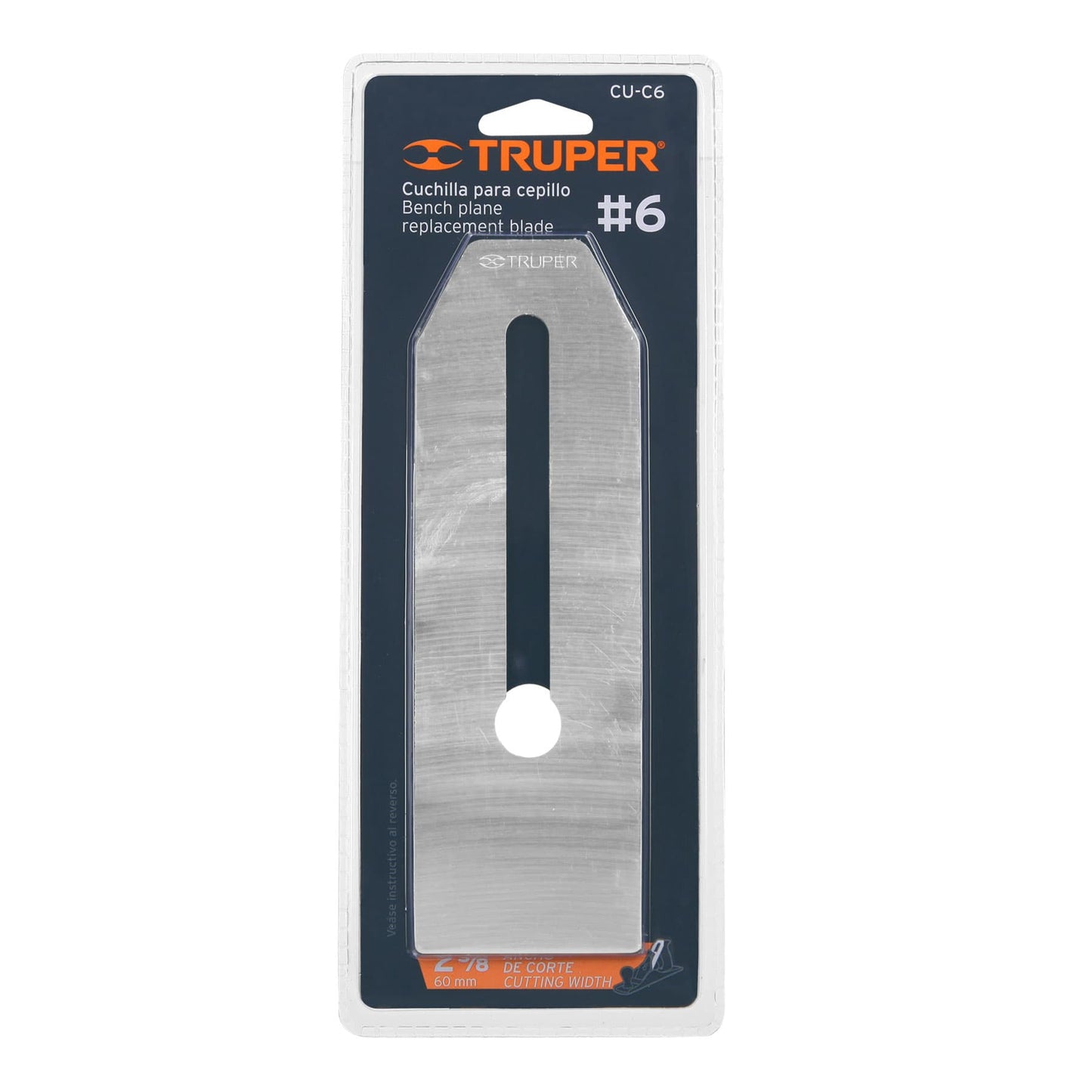 REPUESTO CEPILLO CARPINTERO #6 "TRUPER"