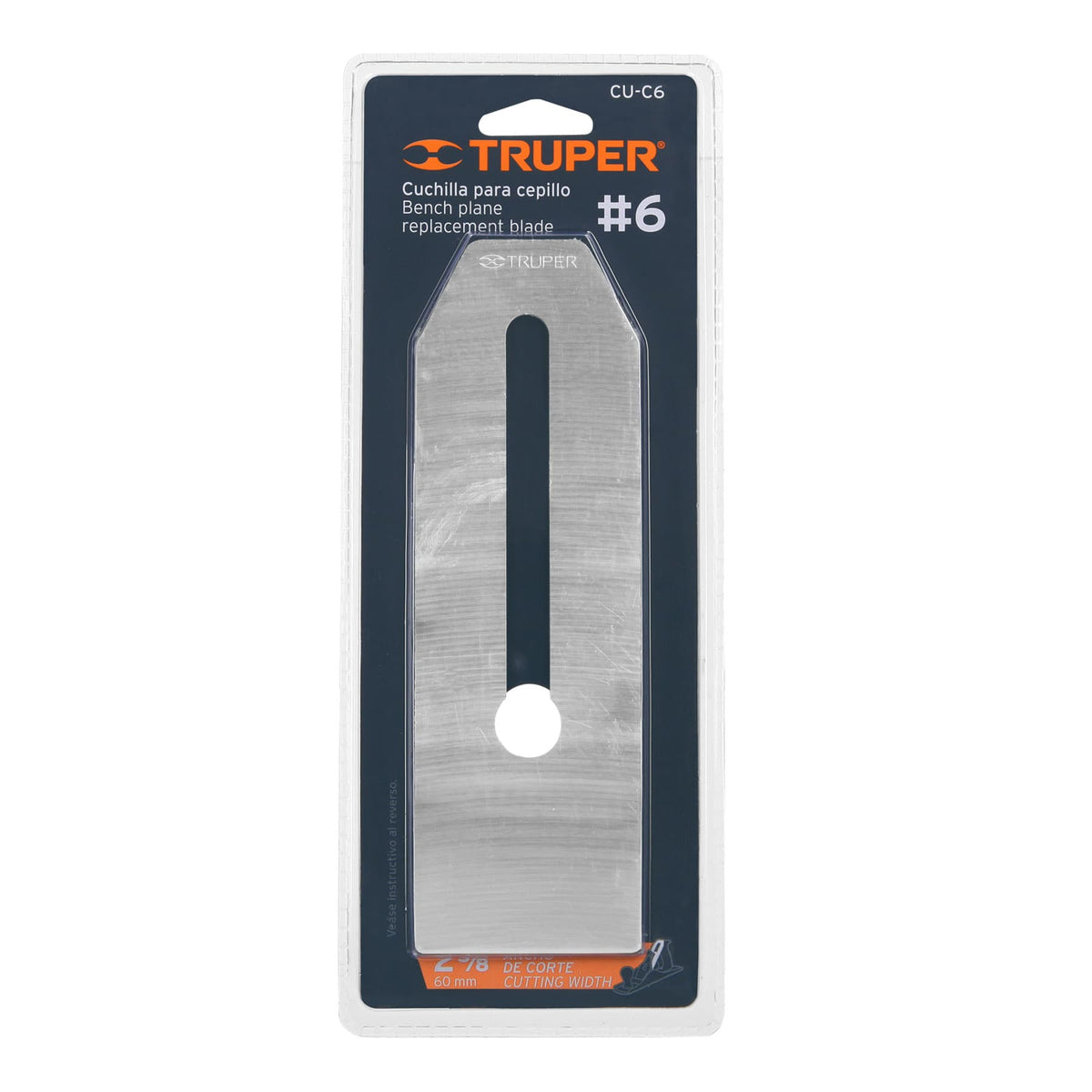 REPUESTO CEPILLO CARPINTERO #6 "TRUPER"