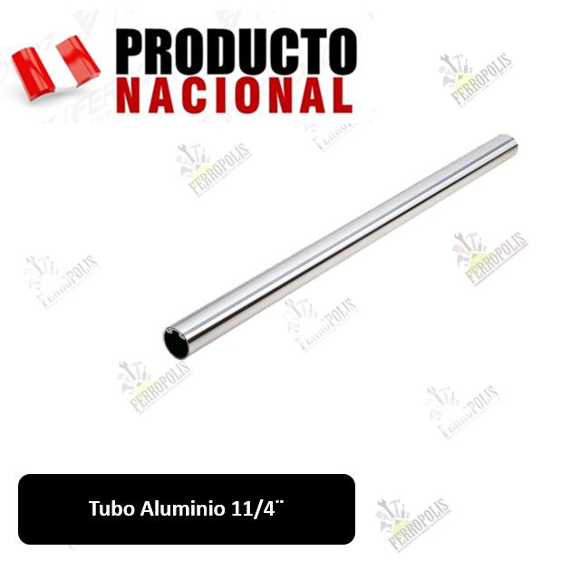 TUBO ALUMINIO 1 1/4" X 1.5MM (XMETRO)