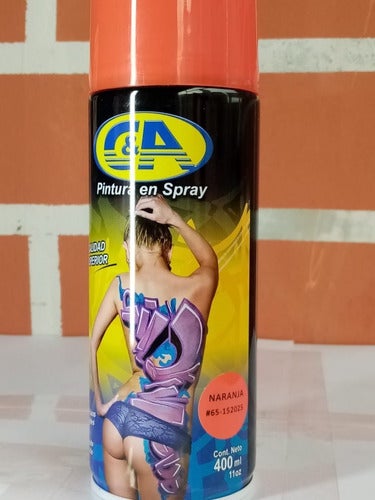 PINTURA SPRAY NARANJA