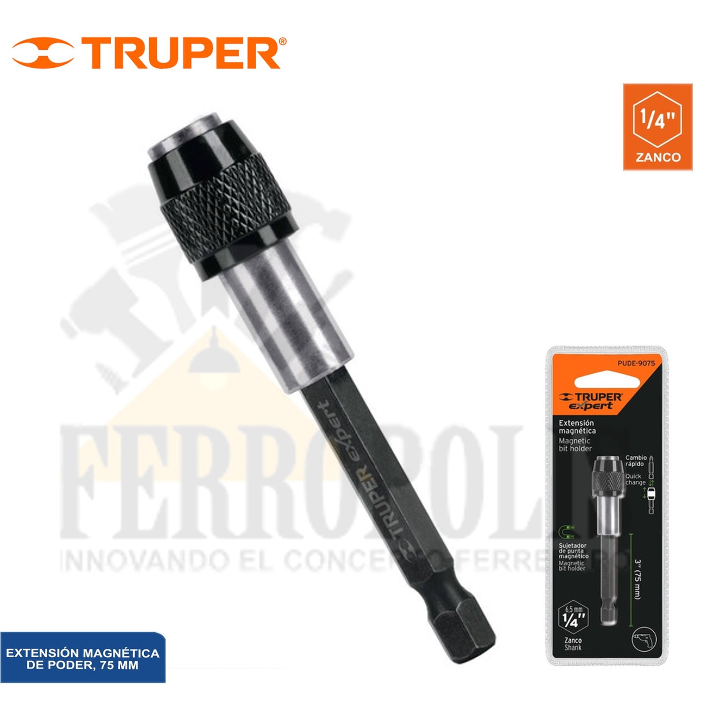 EXTENSIÓN MAGNÉTICA DE PODER 75 MM