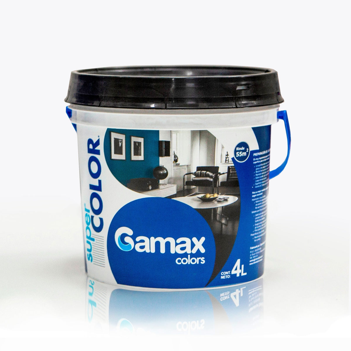 PINTURA LATEX LAVABLE (1GL) "GAMAX COLORS"