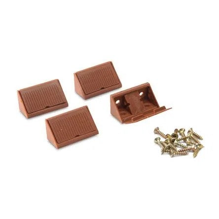 CORNERS DOBLE MARRON ( X UNIDAD)