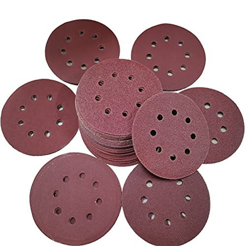 REPUESTOS LIJA REDONDA 4 1/2" (5PCS GRANO #60)