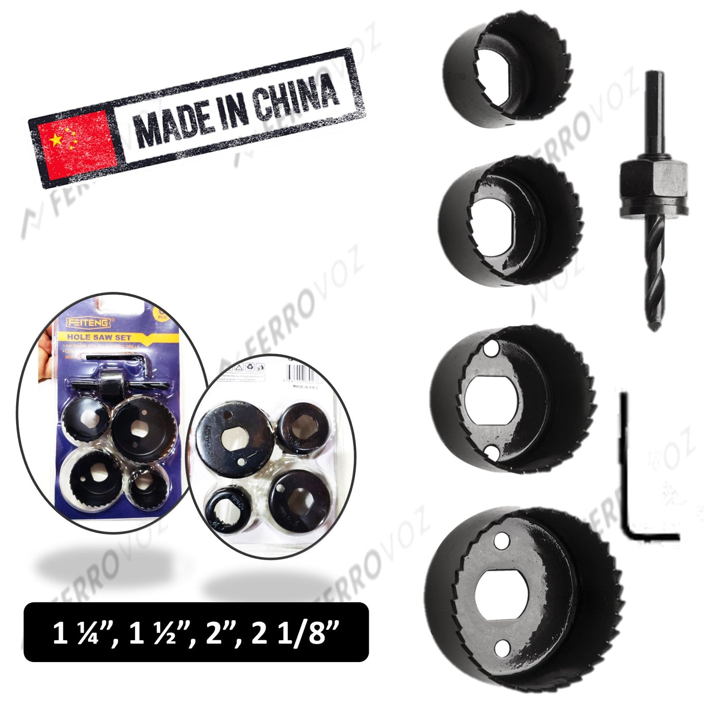 JUEGO SIERRA COPA 6PCS