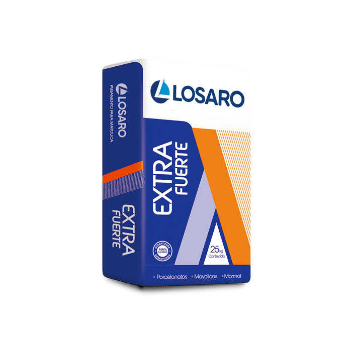 PEGAMENTO MAYOLICA GRIS LOSARO (25Kg) extrafuerte