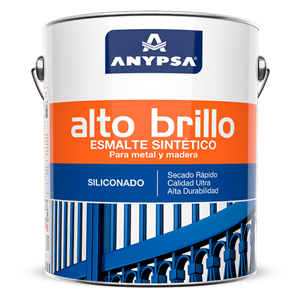 ESMALTE SINTETICO GRIS CLARO (1GL) "ANYPSA"