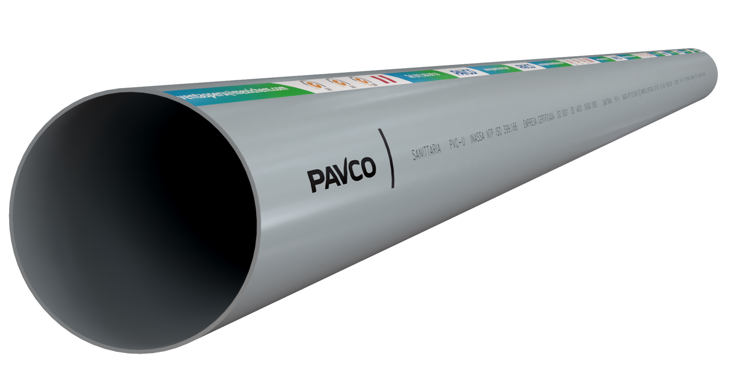 TUBO DESAGUE 4" ( X METRO ) "PAVCO"