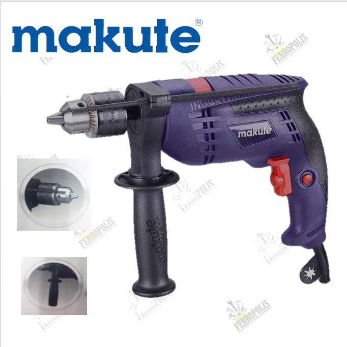 TALADRO PERCUTOR ELECTRICO 1/2" 13MM 810 WATTS MAKUTE