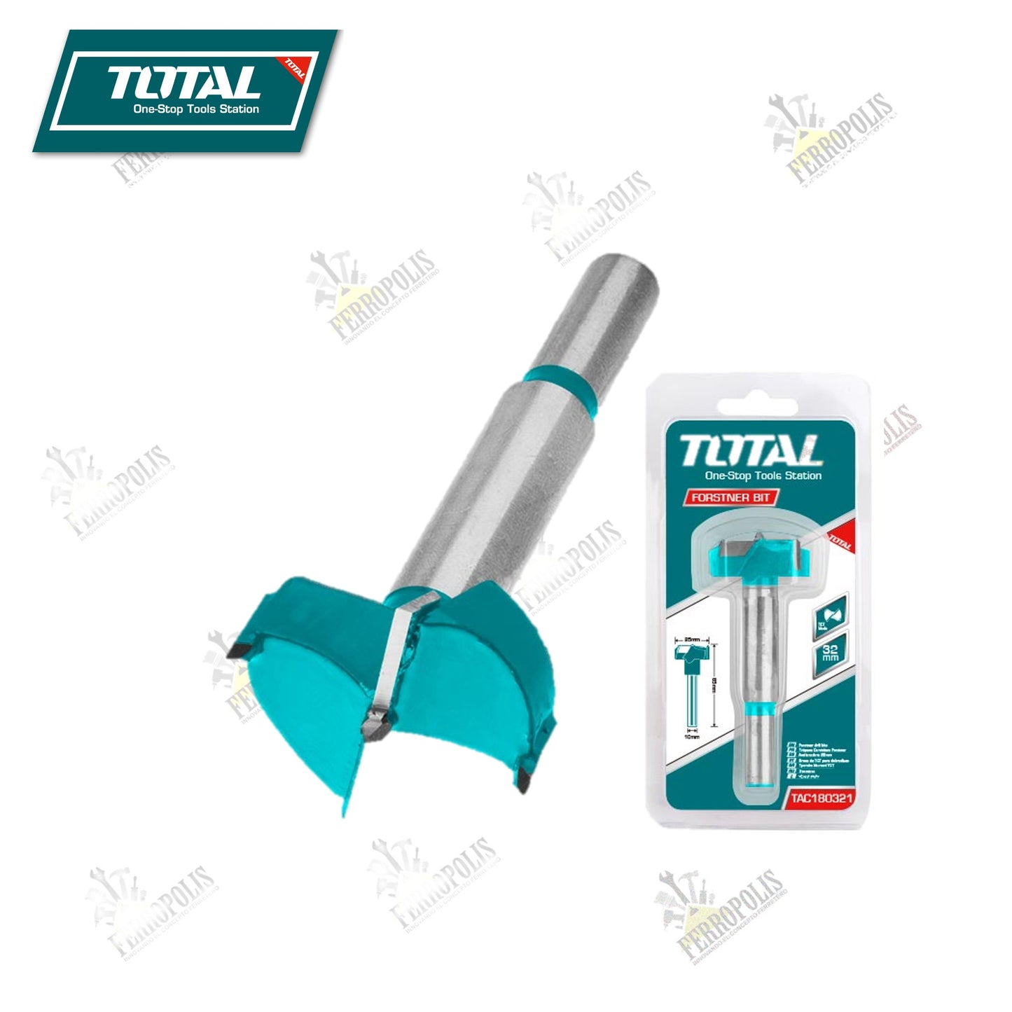 BROCAS CUCHILLA FORSTNER 32MM