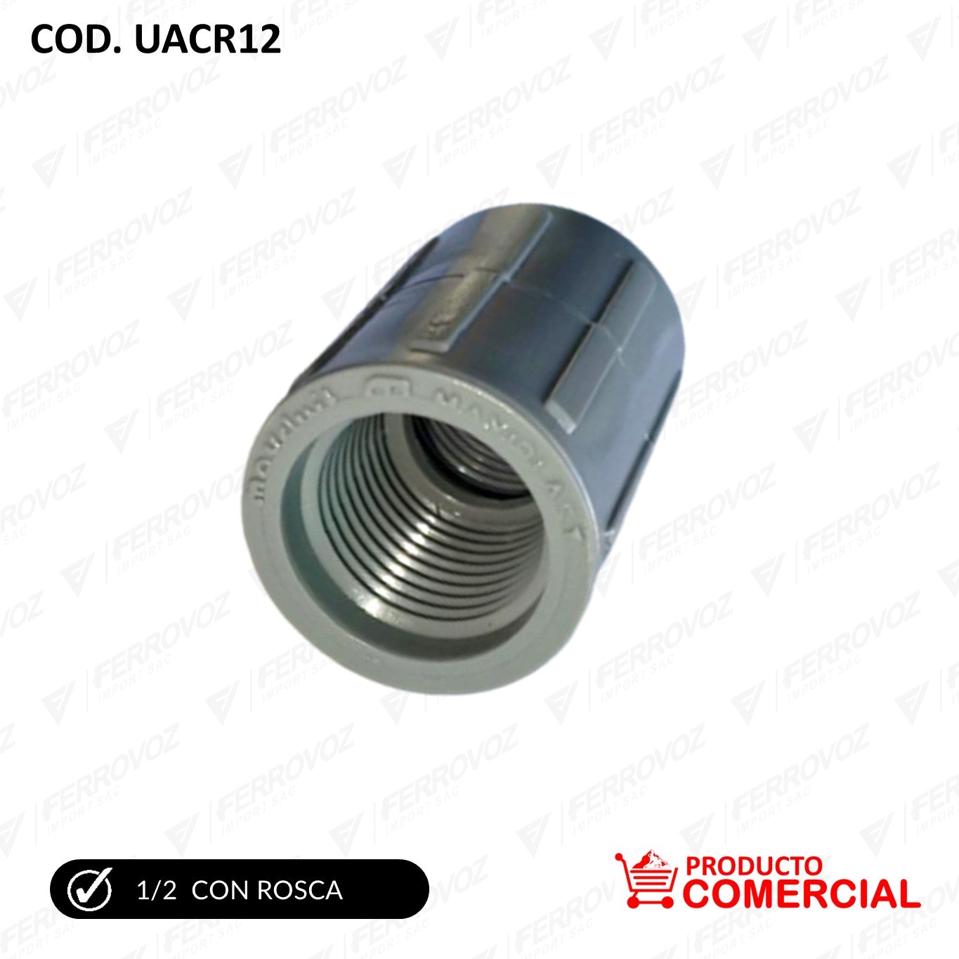 UNION AGUA 1/2 C/ROSCA "COMERCIAL"