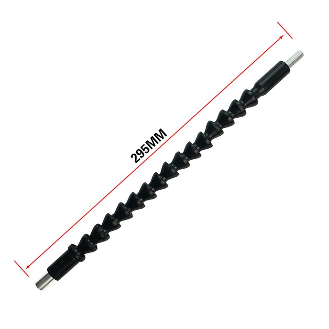 Rallonge Flexible Toolcraft 290 Mm - Embout Magnétique Pour Accès Difficiles - Entraînement 1/4" (6,3 Mm) - 13