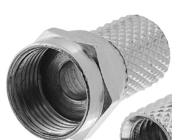 CONECTOR CABLE COAXIAL RG6 ( x unidad)