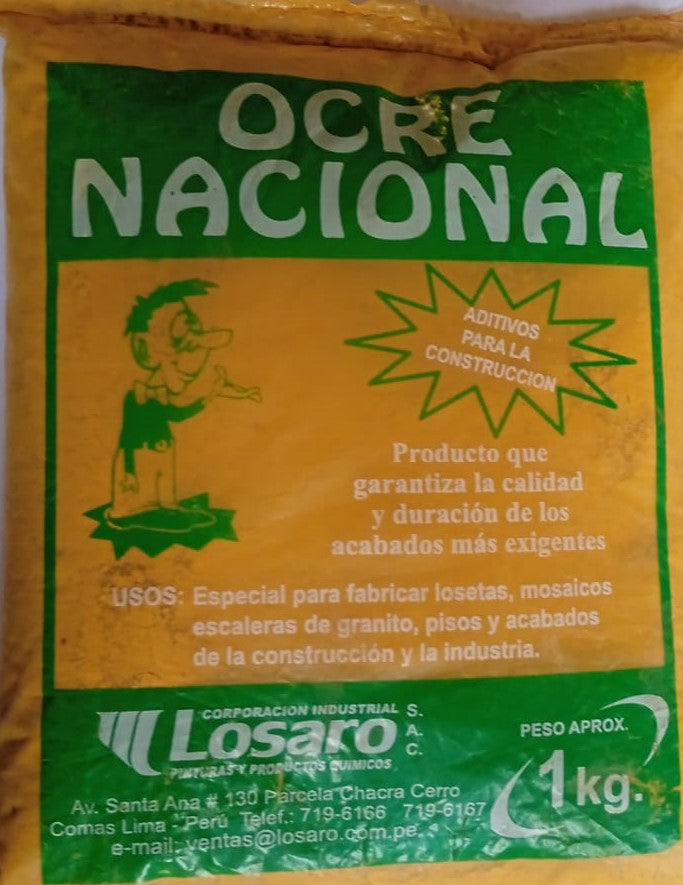 OCRE AMARILLO NACIONAL ( x 1 KG )