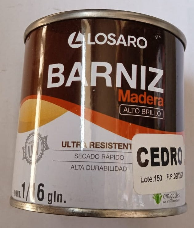 BARNIZ CEDRO 1/16" "LOSARO"