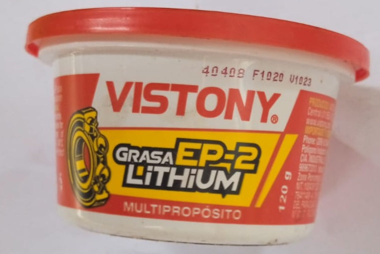 GRASA MULTIPROPOSITO ROJO 120GR "VISTONY"