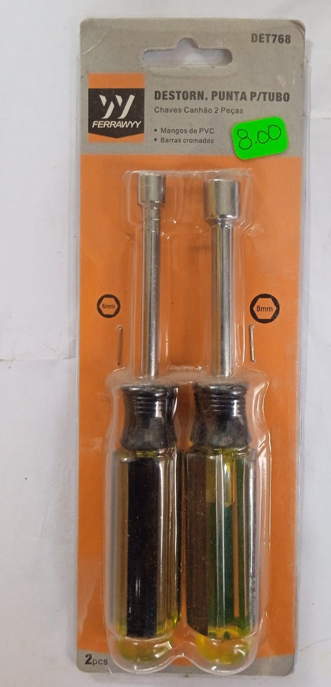 DESARMADOR DADOS # 6 Y #8" "FERRAWY"